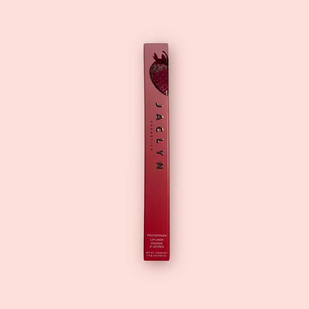 Jaclyn Cosmetics Poutspoken Lip Liner Juicy Strawberry Red‎ Makeup